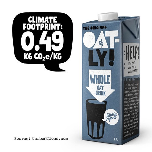 Oatly Oat Drink Whole Long Life 1L thumbnail 2