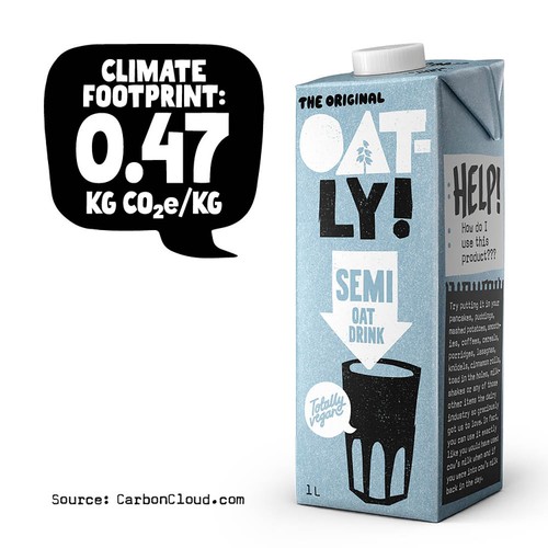 Oatly Oat Drink Semi Long Life 1L thumbnail 2