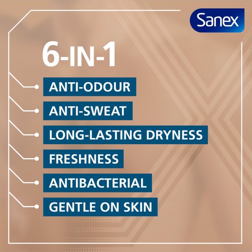 Sanex Men Active Control Antiperspirant Deodorant  thumbnail 7