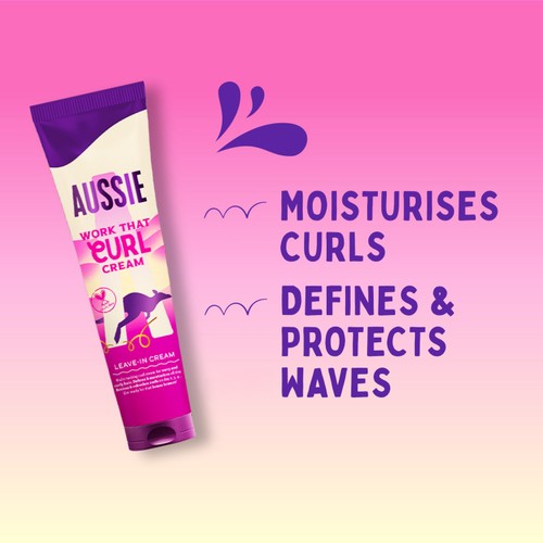 Aussie Work That Curl Leave In Cream Conditioner thumbnail 2