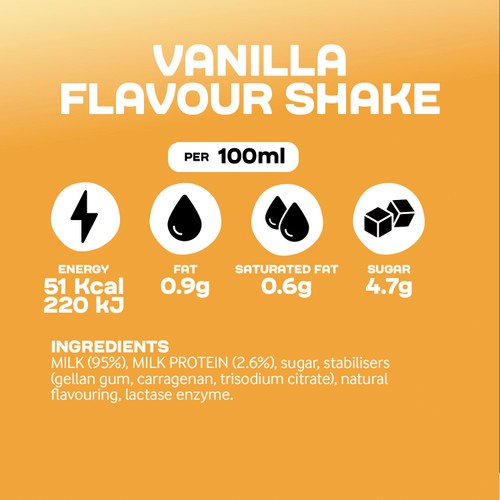 Arla Protein Vanilla Flavoured Milk Shake 482ml thumbnail 4