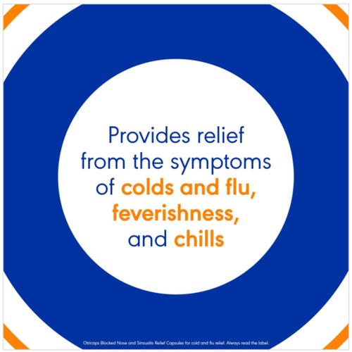 Otricaps Blocked Nose and Sinusitis Relief Capsules, 16s thumbnail 3