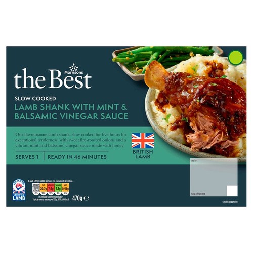 Morrisons British The Best Slow Cooked Lamb Shank 470g
