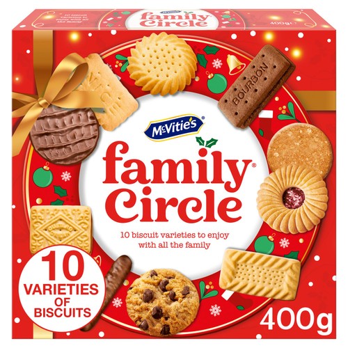Family Circle Biscuit Selection 400g