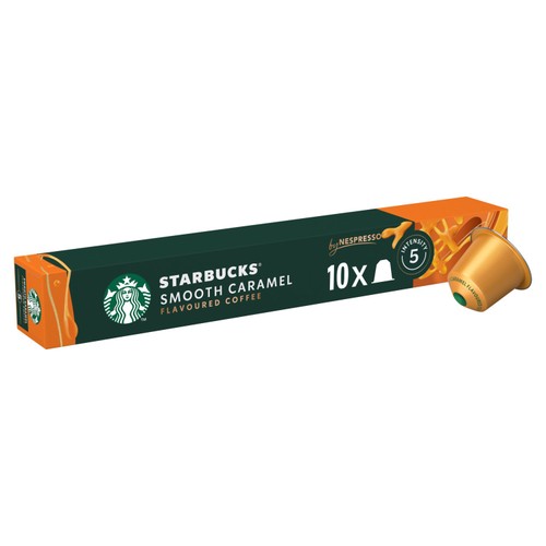 Starbucks by Nespresso Smooth Caramel Flavoured Coffee Pods x10