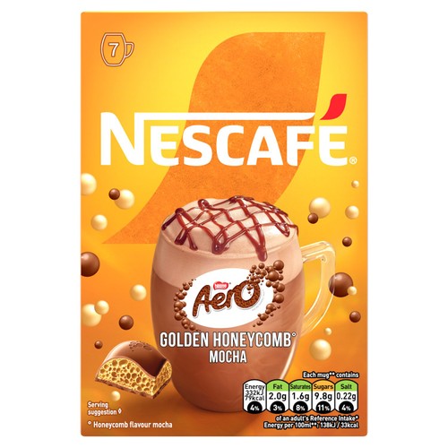 Nescafe Gold Mocha Aero Honeycomb 7 Sachets thumbnail 2