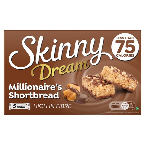 Millionaire's Shortbread Bars 5 x 19g