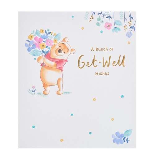 Winnie The Pooh Get Well Card