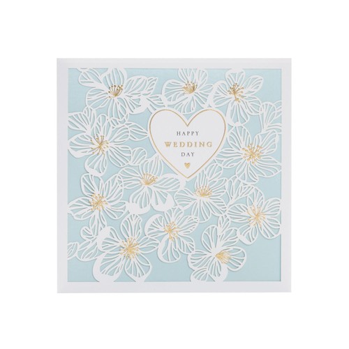 Floral Wedding Celebration Card L006