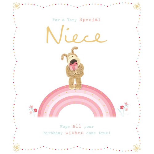 For A Very Special Niece Boofle Birthday Card