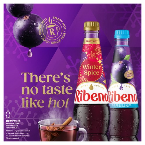 Ribena Winter Spice Squash No Added Sugar 850ml thumbnail 2
