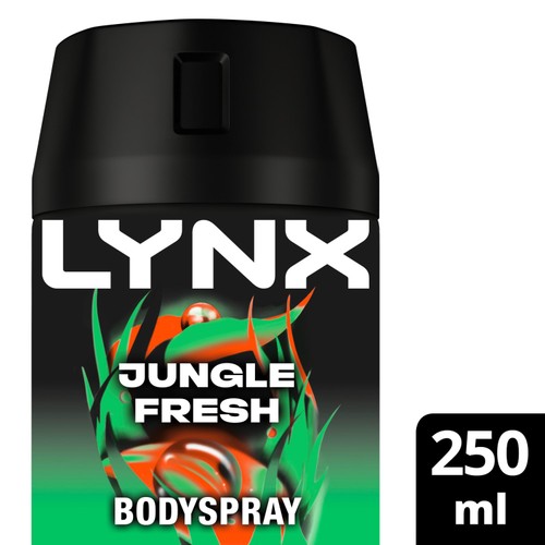 Lynx Men Deodorant Bodyspray Aerosol Jungle Fresh