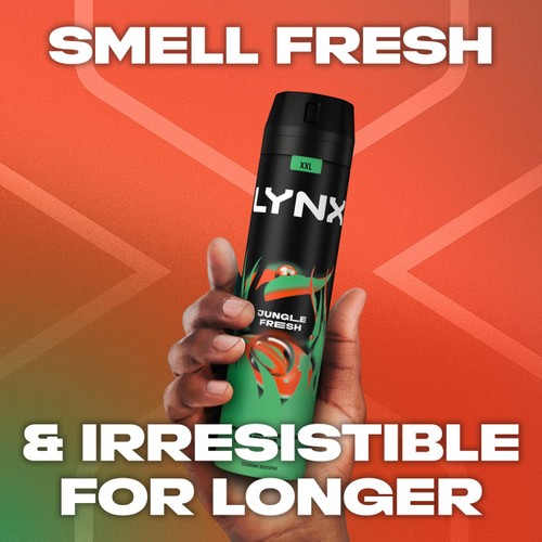Lynx Deodorant Bodyspray Aerosol Jungle Fresh 250ml thumbnail 2
