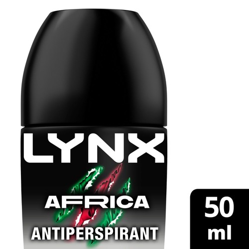 Lynx Antipersiprant Deodorant Roll On Africa 50ml