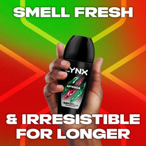 Lynx Antipersiprant Deodorant Roll On Africa 50ml thumbnail 3