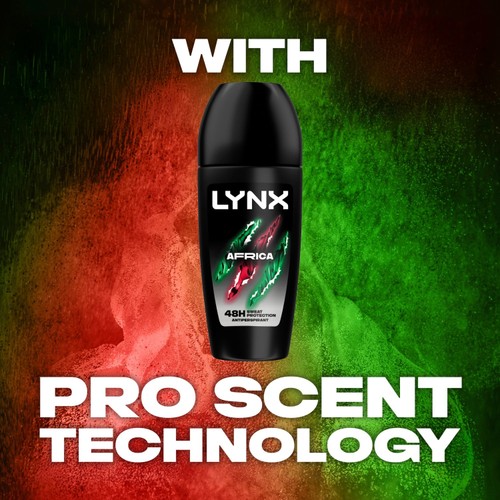 Lynx Antipersiprant Deodorant Roll On Africa 50ml thumbnail 4