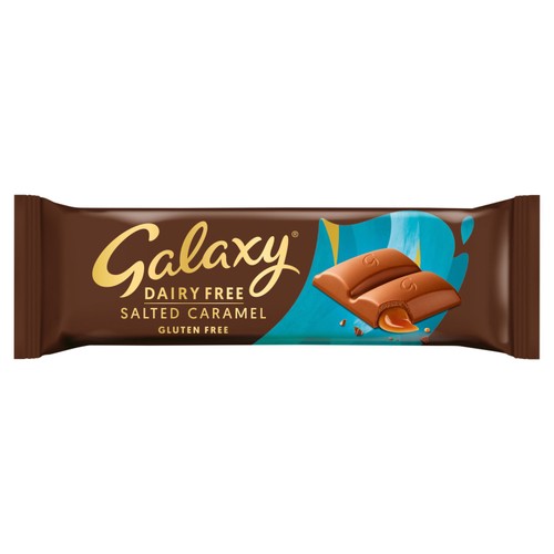 Dairy Free & Vegan Salted Caramel Chocolate Bar 40g