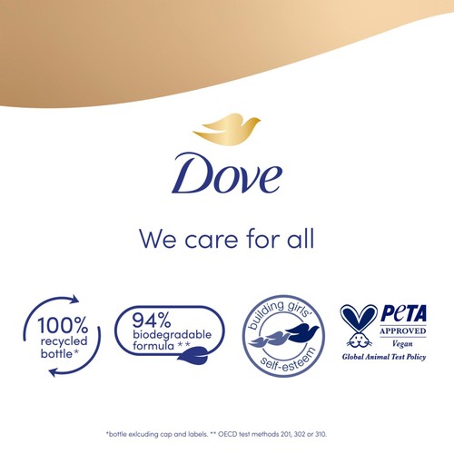 Dove Nourishing Silk Advanced Care Body Wash Shower Gel  400ml thumbnail 6