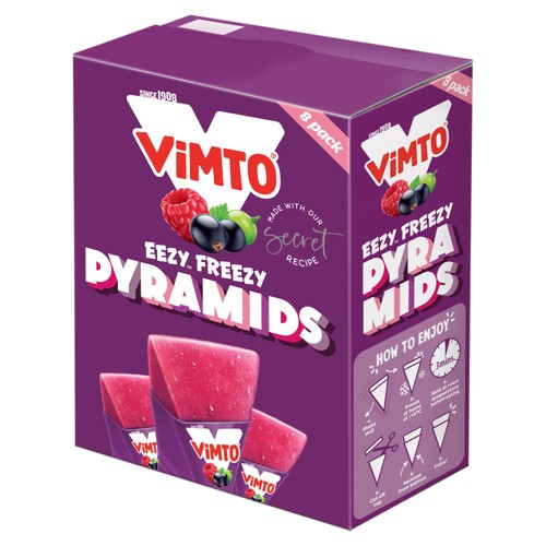 Vimto Eezy Freezy Pyramids