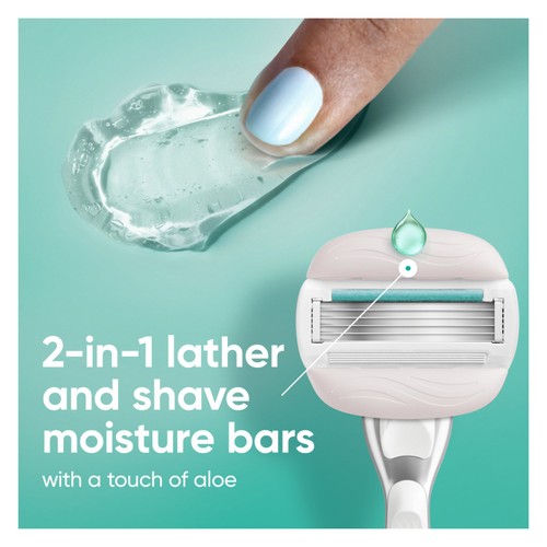 Venus Comfortglide Sensitive Platinum Razor thumbnail 4
