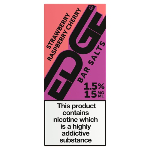 Edge Bar Salts Strawberry Raspberry Cherry Ice 15mg