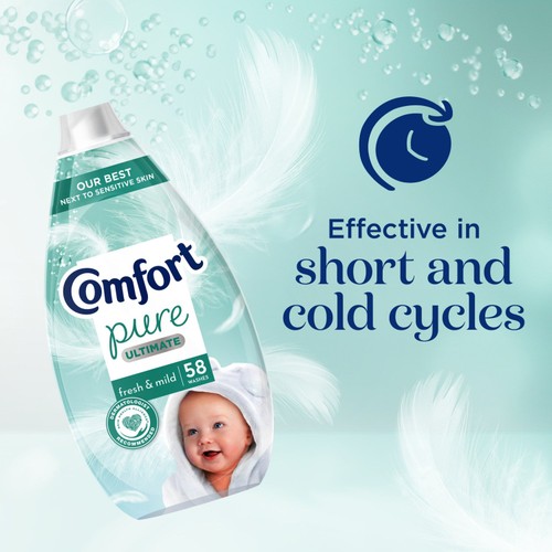 Comfort Ultimate Pure Fabric Conditioner Fresh & Mild 58 Washes thumbnail 4