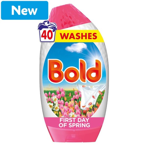 Bold 2In1 Washing Liquid Gel Pink Blossom 40 Washes