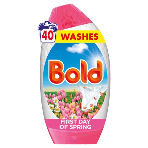 Bold 2in1 Laundry Detergent Gel First Day of Spring 40 Washes thumbnail 2