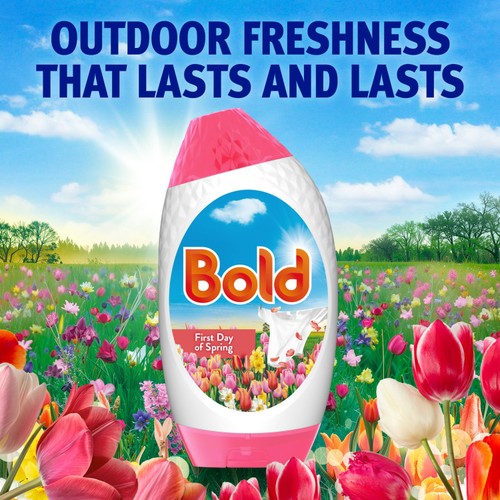 Bold 2in1 Laundry Detergent Gel First Day of Spring 40 Washes thumbnail 4