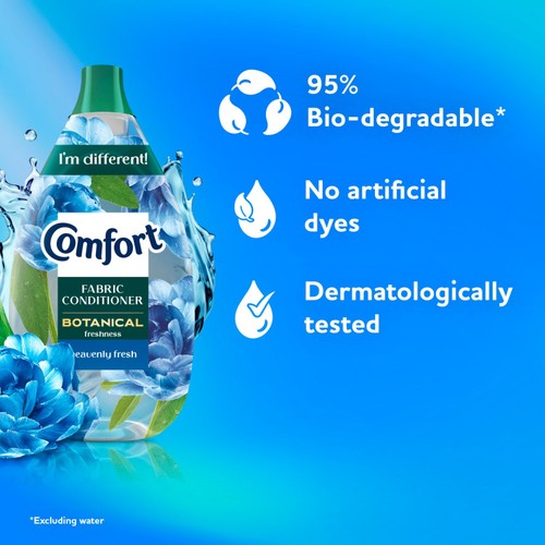 Comfort Botanical Fabric Conditioner Heavenly Fresh 64 Washes thumbnail 4