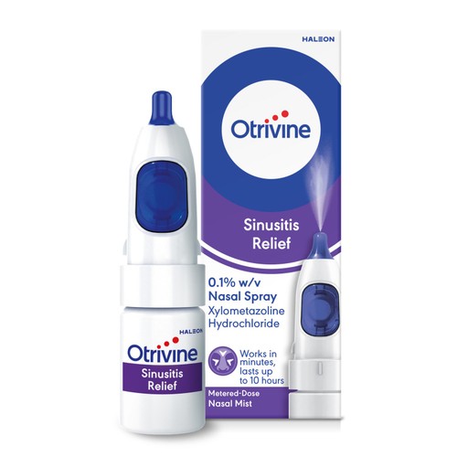 Otrivine Sinusitis Relief 0.1% Nasal Spray