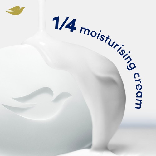 Dove Original Beauty Bar Soap with 1/4 Moisturising Cream thumbnail 3