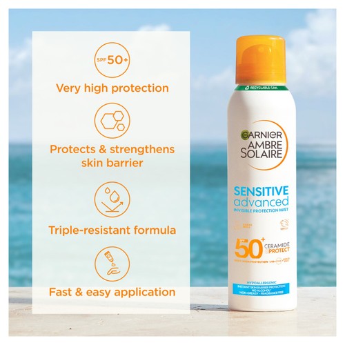 Ambre Solaire SPF 50 Sensitive Advanced Mist  thumbnail 2