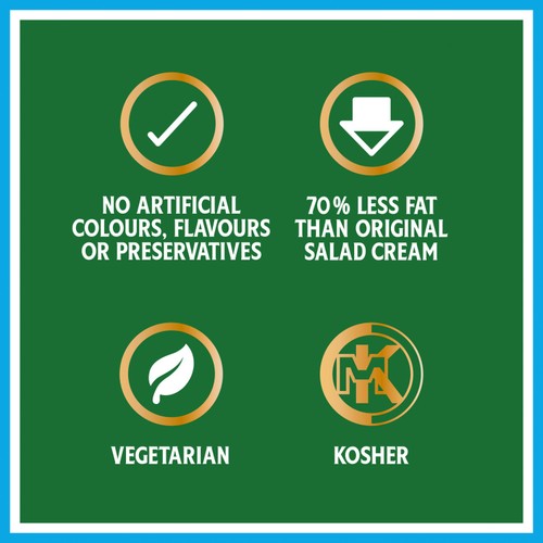 Heinz Salad Cream 70% Less Fat Extra Light  thumbnail 3