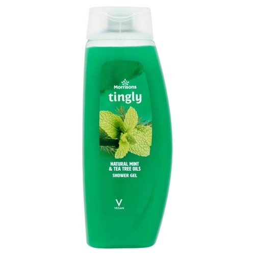 Morrisons Tingly Natural Mint & Tea Tree Oils Shower Gel