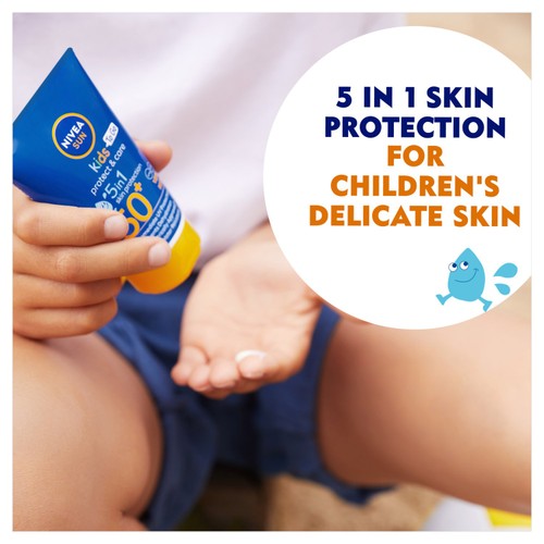 NIVEA SUN Kids Protect & Care Sun Cream To Go SPF50+ thumbnail 4