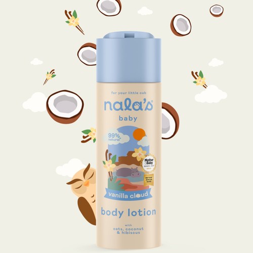 Nala's Baby Body Lotion Vanilla Cloud thumbnail 3