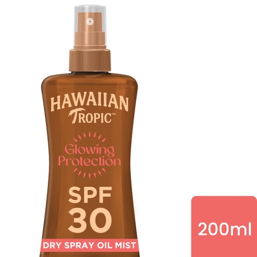 Hawaiian Tropic Protective SPF 30 Dry Oil Sunscreen Spray