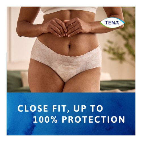 Tena Silhouette Incontinence Pants White Medium  thumbnail 5