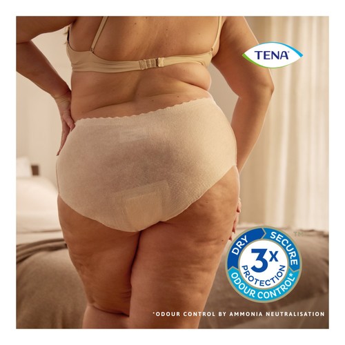 Tena Silhouette Incontinence Pants Cream Medium  thumbnail 5