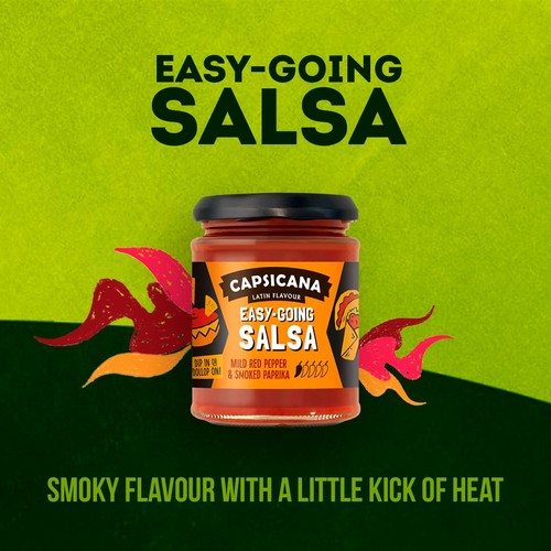 Capsicana Mexican Red Pepper & Smoked Paprika Mild Salsa 285g thumbnail 4