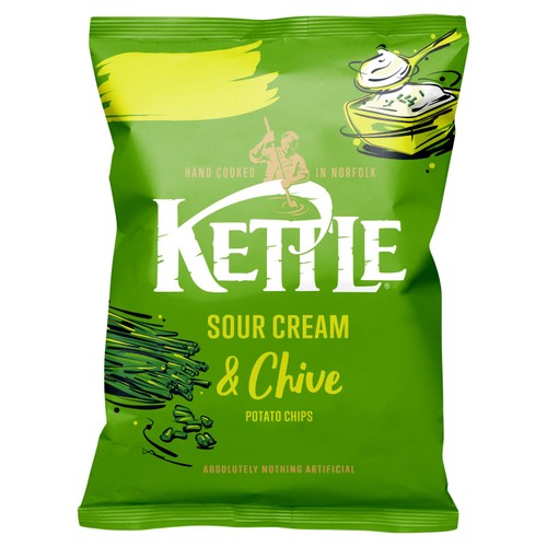 Kettle Sour Cream & Chive Sharing Crisps