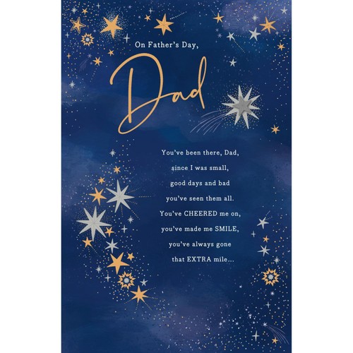 Father's Day Card Dad Stars thumbnail 2