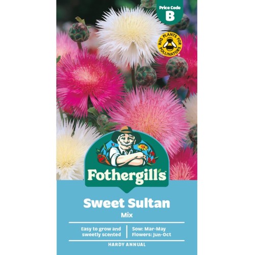 Mr Fothergills Sweet Sultan Mix Seeds