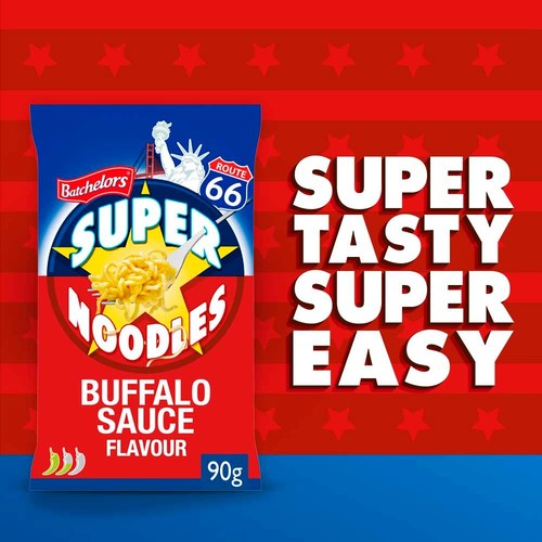 Batchelors American Buffalo Sauce Super Noodles  thumbnail 3