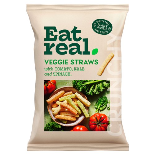 Eat Real Kale Tomato and Spinach Veggie Straws  thumbnail 2