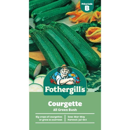 Mr Fothergills Courgette All Green Bush Seeds
