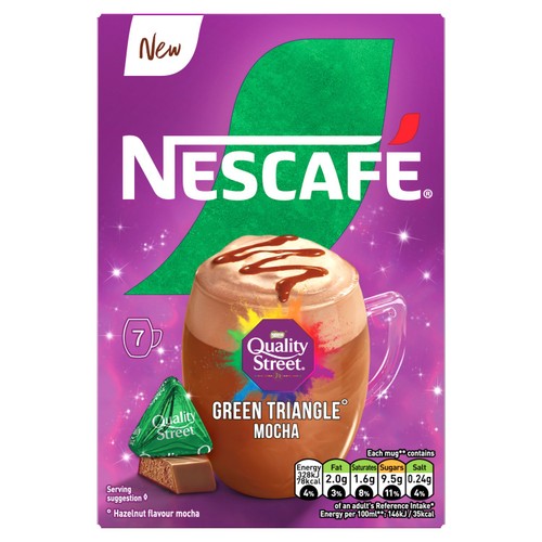 Nescafe Quality Street Mocha Coffee 7x133g Sachets thumbnail 2