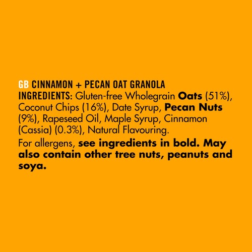 Spoon Cereals Cinnamon + Pecan Granola  thumbnail 4