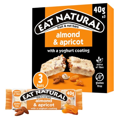 Eat Natural Almond & Apricot Yoghurt Coated Bars